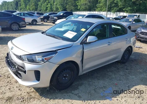 2020 Kia Rio S из США, поврежденный, VIN 3KPA24AD0LE286547